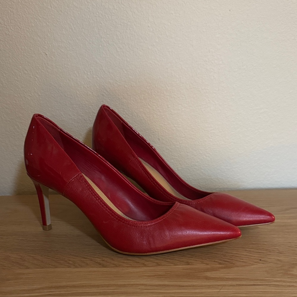 Elegant Red Women's Heels